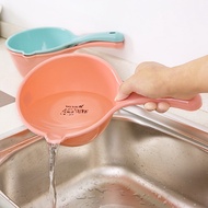 Plastic thickened water scoop kitchen long bath water scoop children baby bath scoop scoop water sco