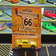 Hotwheels RLC nissan skyline r34 yellow yellow convention