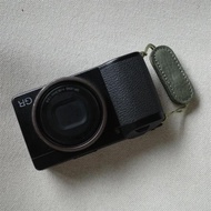 Black Genuine Leather Hand Finger Ring Band Lanyard Strap Sling Handle Camera String Bracelet for Ri