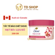Kem Tẩy tế bào chết Dove Lựu bơ I Hạt macca & sữa gạo I Bơ dừa & Đường nâu I Hoa lavender & Sữa dừa