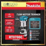 MAKITA TRIMMER / ROUTER / PLANING | RT0700C / RT0700CX2 | 710W | 6MM (1/4") & 8MM (3/8") [MAKITA TRI