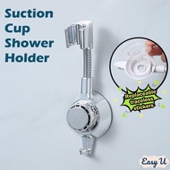 Multifunctional Suction Cup Shower Head Holder Adhesive Tape Adjustable Holder Pemegang Pancuran Man