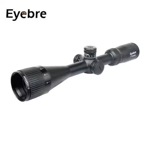 Eyebre 3-12x42 Tactical Riflescope Optic Sight Illuminated Hunting Scopes Rifle Scope Sniper Airsoft
