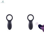 Lzfuchsia【ready stock】Cock Ring Soft Rings Telescopic Prostate Massager With 10 Modes Toys For Men Couple Erection Enhancing 2 Pcs Set