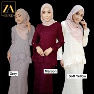 kebarung~blouse labuh~ BAJU MUSLIMAH KURUNG SEDONDON IBU ANAK Zoe Arissa Luxe BAJU KURUNG MODEN Moden Organza Nikah Brid