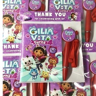 Personalized Gabby Dollhouse Themed Party Needs and Give Aways