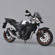 1:12 Scale Diecast Motorcycle Model Toys Honda CB400X Miniature Replica