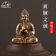 Copper Buddha Furnishing Articles Furnishing Articles Buddha Had Small Household Car Keys Brass Buddha Buddha Statue