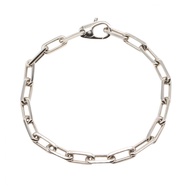 [มือสอง] กำไลข้อมือ Cartier Santos de Cartier ขนาดข้อมือ 18 ซม. ทองคำขาว K18WG