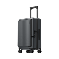 Mijia กระเป๋าเดินทางเปิดด้านหน้า20นิ้วสำหรับการเดินทางธุรกิจ | ช่องด้านหน้าอย่างรวดเร็ว + ที่วางคอมพ