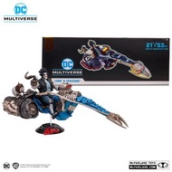 Mcfarlane 麥法蘭 lobo with Spacehog 暴狼 電單車  摩托車 Batman 蝙蝠俠