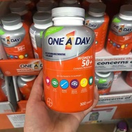 สต็อกอเมริกัน Bayer One A Day50 + หญิงวัยกลางคนและผู้สูงอายุวิตามินรวม300 Tablets