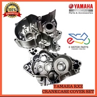 100%YAMAHA ORIGINAL RXZ CRANKCASE SET ENJIN COVER MADE IN JAPAN 55K-15111-00/55K-15121-00