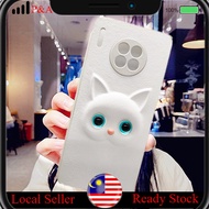 DIAMOND 3D CAT Phone Case For Huawei P30/40/50 Mate30/40/50 Shockproof Protect Camera Anti Drop Clea