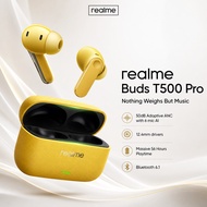 Realme Buds T500 Pro TWS Earbuds with 12.4mm Drivers, Upto 50dB ANC,3D Spatial Audio, 56H Playtime, 