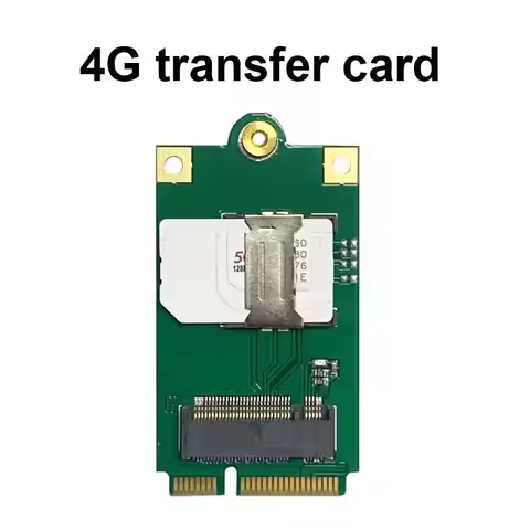 4G 5G M.2 to pcie Adapter NGFF to Mini Pci-e Adapter Board with SIM Card Slot for L860-GL DW5820E DW