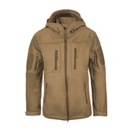 ZZOOI Winter Mens Windproof Military Camouflage Fleece Jacket Army Tactical Airsoft Clothing Multica