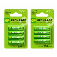 GP Rechargeable Battery AA 1000mAh /AA 2100mah/ AAA 400mAh Ni-MH Ready-to-Use Recharge Battery 1.2V 