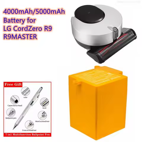 Cameron Sino Robot Vacuum Cleaner Battery 21.6V/4000mAh/5000mAh EAC64578401, 63419402, EAC64578402 f