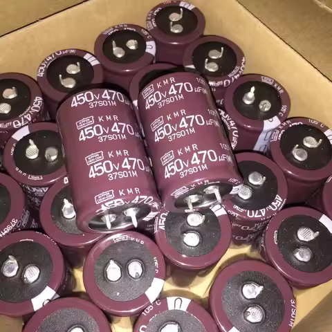 470uF 450V NIPPON NCC KMR Series 30x45mm Super Downsized 450V470uF Aluminum Electrolytic Capacitor