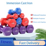 Hexagon Dumbbell Fitness Gym Lady Dumbbell