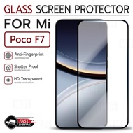 MLIFE-9D Full Screen Glass For Xiaomi Poco F7 6.83" Protector Shockproof Tempered-Premium 9D Curved