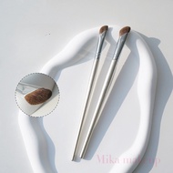 326 Sickle Eye Countour Brush Gold Oblique Angle Eye Detail Blending Brush Makeup Brush