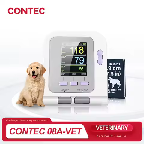 CONTEC Vet Electronic Sphygmomanometer Automatic Blood Pressure Monitor Tonometer with Download PC S