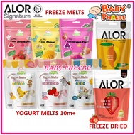 Alor Signature Freeze Dried Fruits Drangon Fruits / Little Fingers Freeze Melts Mini Mango / Yogurt 