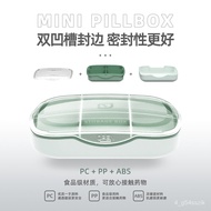 Portable Pill Storage Box Packing Sealed Pill Box Travel Portable Pill Box Multi-Grid Waterproof Medicine Box