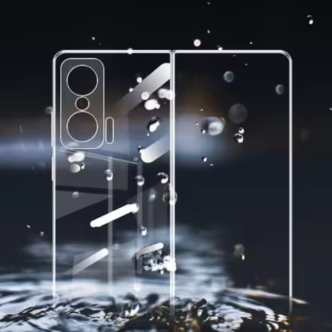 For Honor Magic V V2 Vs Vs2 V3 Vs3 V5 Transparent TPU Fold Phone Case Clear Liquid Silicone Soft Cov