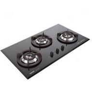 Tecno Gas Hob - 3 Burners T333tgsv-sparkling Black