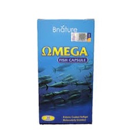 Bnature Omega Fish Capsule (30 Tablets), COMBO 3 SMALL BOTTLES, 1 BOTTLE