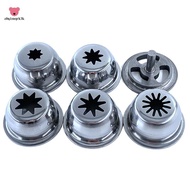 Nozzle Mold Solid Hollow Stainless Steel for Churros Machine 5 Molds/ Set 53mm