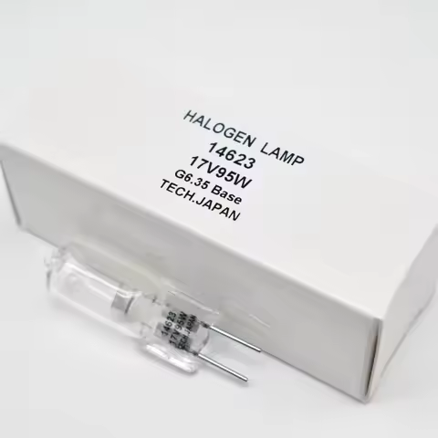 14623 17V 95W G6.35 bi-pin quartz halogen light bulb dentistry A-Dec Midmark dental chair surgical l