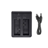 1050mAh Battery Dual Charger For Ausek S9r / S60 S60tr / S60er M40tr SJCAM SJ4000 - SJ9000 3.7V Rech