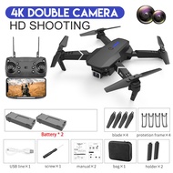 E88 Dual Battery Drone With Camera HD 4K Dual Camera Remote Control Drone Mini Drone Toy For Kids Boys