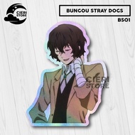 Anime Hologram Sticker Dazai Osamu Bungo Stray BSD - BS01