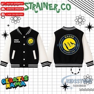 Al Nassr Kids Varsity Jacket / Unisex Kids Baseball Jacket Club Al Nassr Free Name Boys Girls