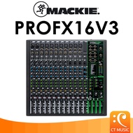Mackie ProFX16v3 Analog Mixer อนาล็อก มิกเซอร์ Pro FX 16 v3 ProFX 16v3 16v3  Pro-FX-16-v3