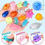 mochi Squishy Toys Glitter Mini Squishies Stress Relief Toys Kawaii Cat Unicorn