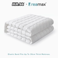 (JIJI.SG x DREAMAX) ACHIKA Mattress Protector - Mattress Topper / Mattress Pad / Single / Super Sing