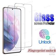 2PCS For Samsung Galaxy S24 Ultra S21 S22 S23 plus S21+ FE 9H Screen Protector Tempered Glass Film Fingerprint Unlocked Version