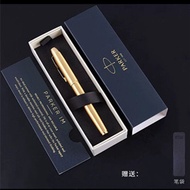 PARKER Pen Free Engraving Name【Buy 1 Free 1 Parker Gift Box +2 Parker Refills】 PARKER PARKER Ballpoint Pen IM Pure Black Lia Gold Clip PARKER Pen Custom Signature French Office Gifts Birthday Gifts Commemorative Gifts Company Gifts