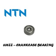 NTN BEARING 638ZZ 638 NOUVO NOUVO S NOUVO-S CRANKCASE BEARING