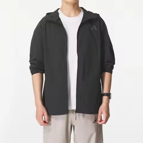 Adidas (Adidas) Jacket Men's Sportswear Fitness Training Running Casual Wear Fashionable and Comfort