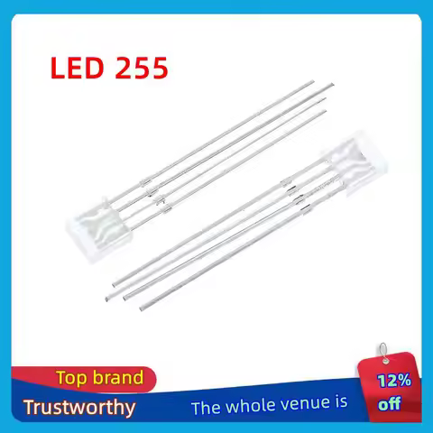100PCS Rectangular LEDs 255 Diod RGB LED Diffused Cathode / Anode Square 2*5*5mm Red Green Blue Ligh