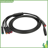 ✿ keepdreaming ✿  1T5 9-Pin Waterproof Ebike Controller Main Line Ebike Wiring Harness Ebike Throttl