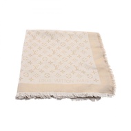 【二手】LOUIS VUITTONMonogram Shine 披肩 M75121 絲毛披肩 Monogram 女士二手 B