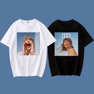 Taylor Swift T-shirt 1989 Taylor's Version Round Neck Short Sleeve Tee for Unisex